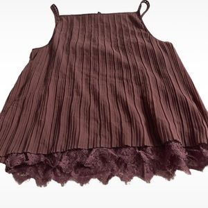 WHBM lace tank